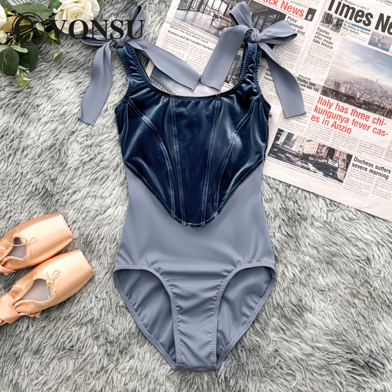 vonsu梵舒芭蕾舞练功服舞蹈体服