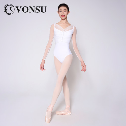 vonsu梵舒成人芭蕾舞练功服体服