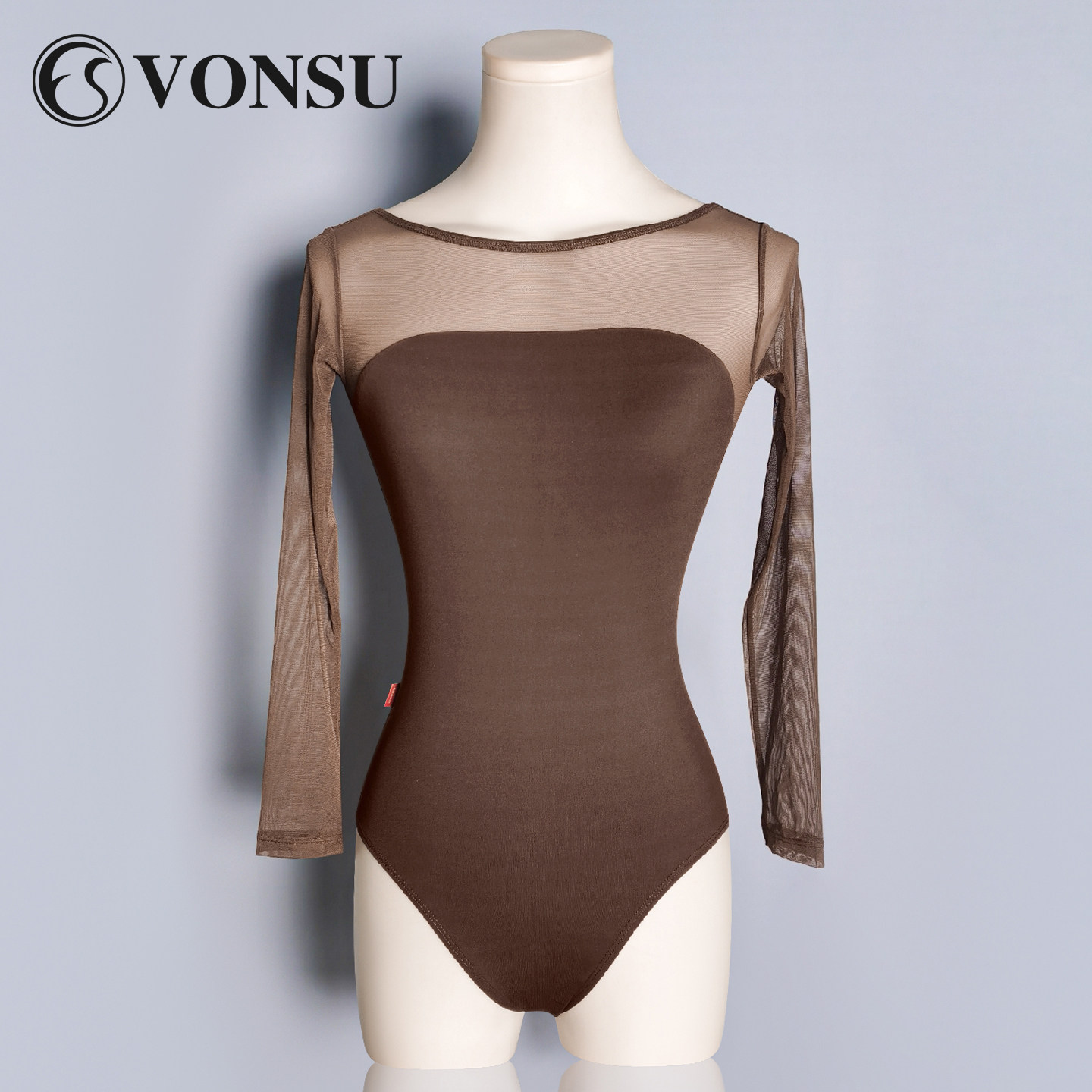 vonsu梵舒芭蕾体服长袖成人