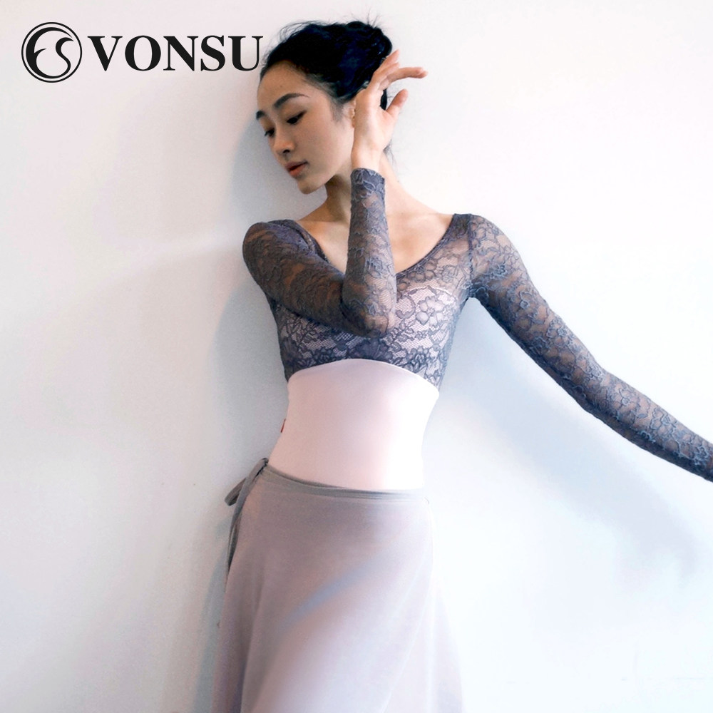 vonsu梵舒成人芭蕾舞体操服舞蹈练功服形体瑜伽体服新款现货62502