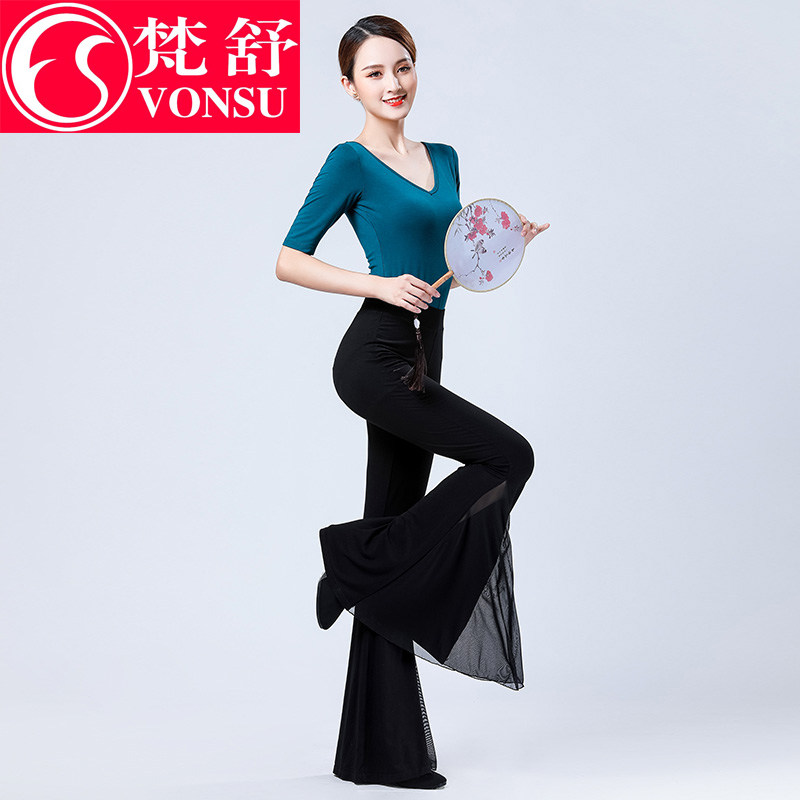 梵舒形体训练服装女练功服导师专业走秀新款气质礼仪形体课上课服