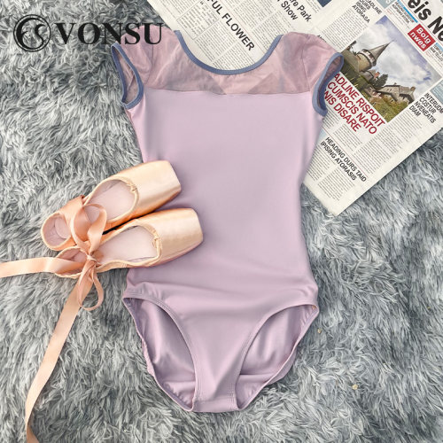 vonsu梵舒高端芭蕾舞练功服露背
