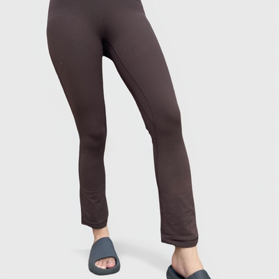 lululemon Align Rib Mini-Flare*XShort 罗纹微喇裤 LW5GDRS