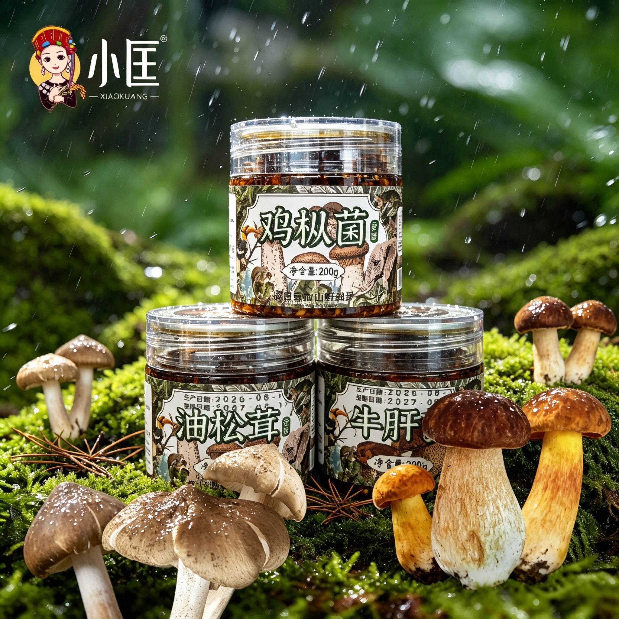 云南小匡油炸牛肝菌松茸