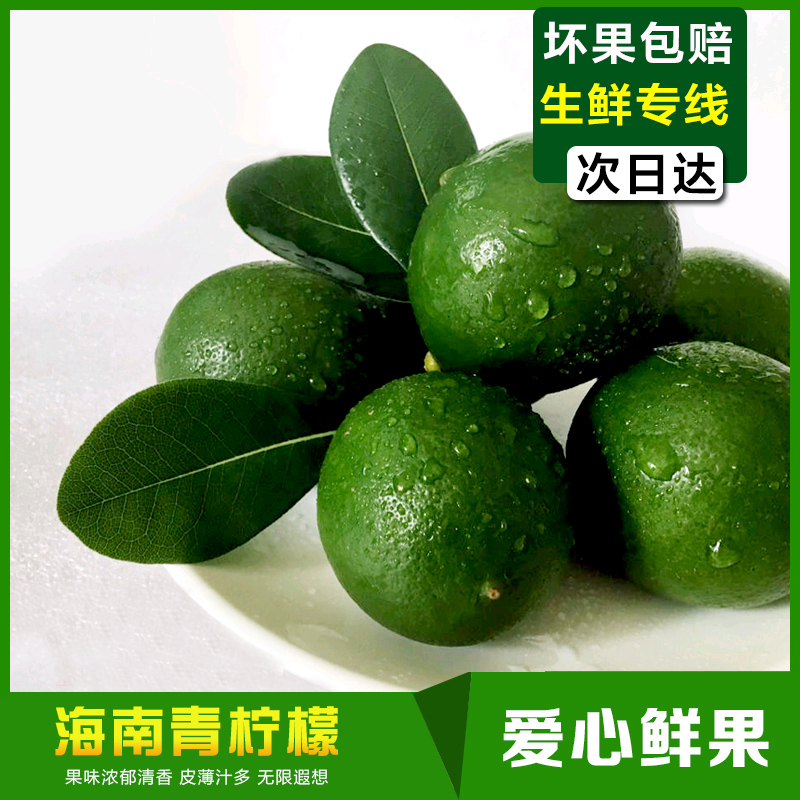 海南青柠檬绿檸檬新鲜水果小青柠皮薄多汁多省满件包邮坏果包赔|msdalam kategori daging perikanan/Buah-buahan segar dan sayur-sayuran/dimasak, buah-buahan segar, Lemon - dari Buy2taobao.com untuk memberikan perkhidmatan ejen Taobao profesional membeli