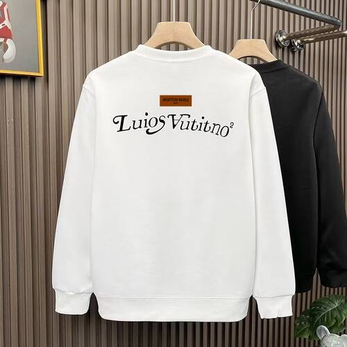 320g重磅卫衣男春秋款潮流套头无帽常规宽松长袖t恤男圆领秋衣服
