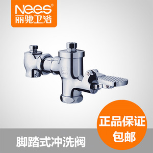 。丽驰卫浴 85227/蹲便器冲水阀/卧式脚踏延时阀/大便冲洗阀 包邮