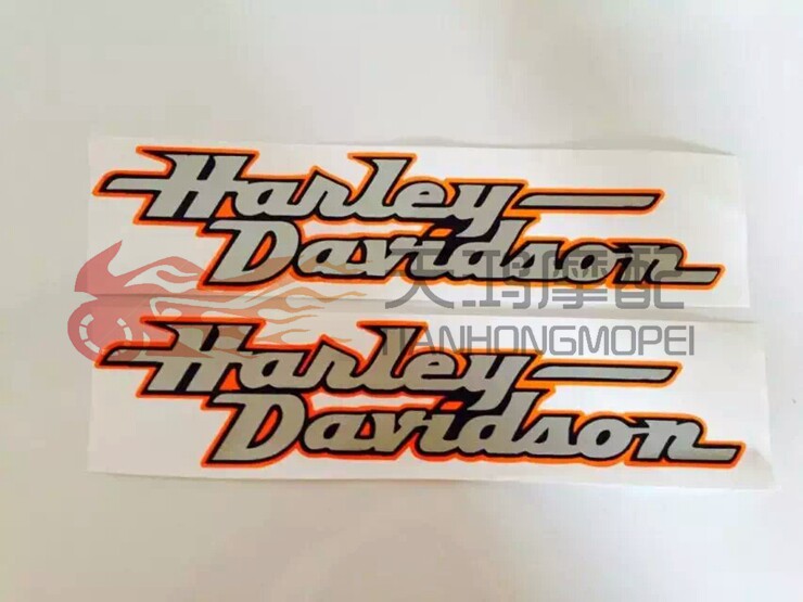厂家直销哈雷摩托车贴纸 USA HARLEY DAVIDSON 推荐油箱贴花 贴画