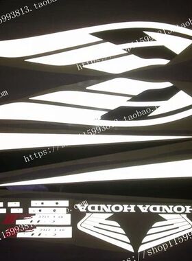 厂家直销CB400 VTEC CB-1 全车贴纸 油箱贴花 车身标志 车板贴标