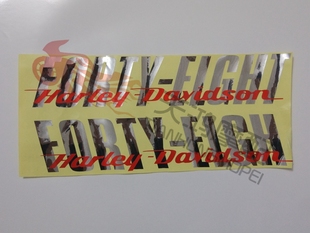 厂家直销哈雷XL883N R XL1200N 运动者X48 字母贴纸油箱贴花 贴画