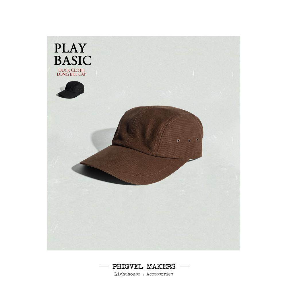 PHIGVEL MAKERS 定制色牛津布纯棉尼龙感长檐帽 狩猎钓鱼户外帽