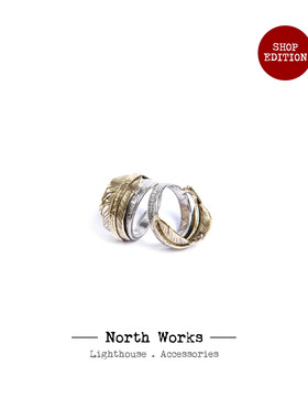手打金羽戒指NORTHWORKS18K