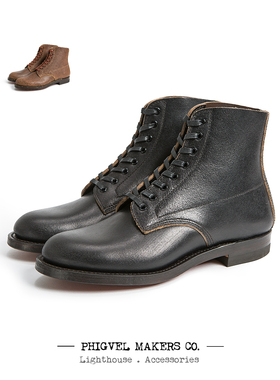 PHIGVEL MAKERS 鼎级手作Horween裂纹皮靴高帮男鞋 ACSH02