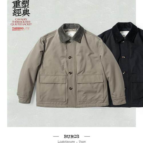 BURCS 都市通勤全天候高效暖棉茄克外套Thermolite