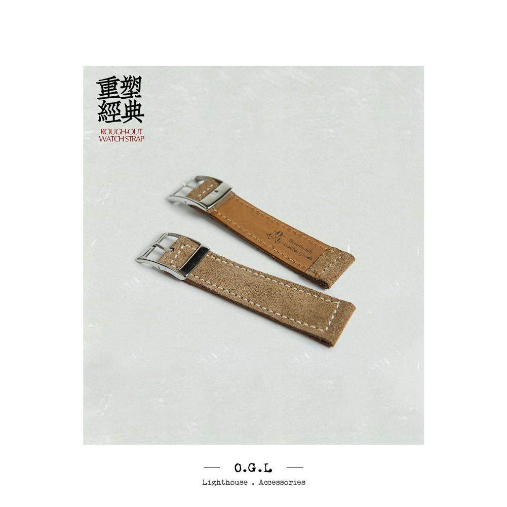 Obbi Good Label 手工精制Rough-out Watch Strap 麂皮表带 OGL06