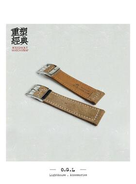 Obbi Good Label 手工精制Rough-out Watch Strap 麂皮表带 OGL06