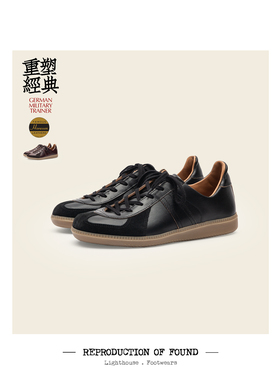 25新款Horween牛皮正统复古ROF德训鞋男女 REPRODUCTION OF FOUND