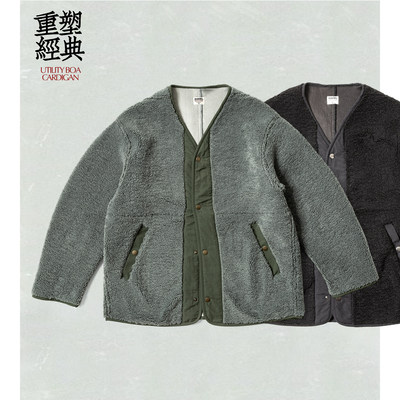 叠穿神器BARNS军款M-65内衬开衫 型格温暖不臃肿 户外日常皆宜