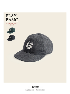 DECHO COOPERSTOWN 两家制帽单位合作出品 BALLCAP 棒球帽 AD23