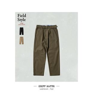 可拆卸腰带 工作军事风格 混合 2434005 百搭长裤 MAYER KRIFF 经典