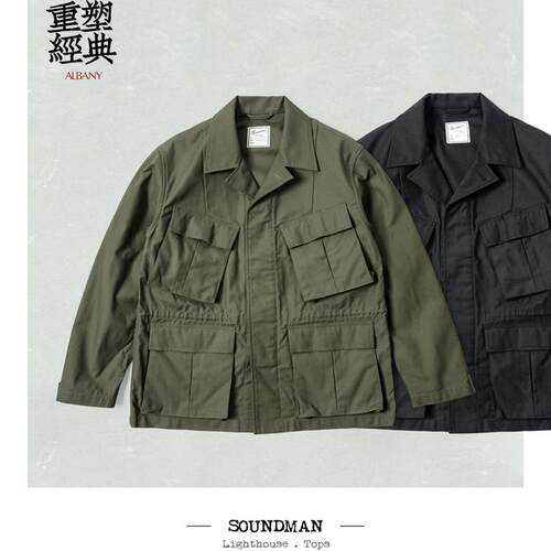 重塑经典收藏级美式山岳茄克男派克大衣 Soundman 361M-450Y