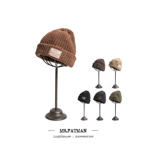 针织水手帽春夏短款Mr.Fatman