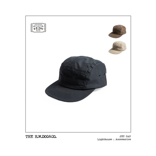 秋冬限定 HWDOG  JET CAP 日本制蜡棉机能五片帽 工具带经典细节