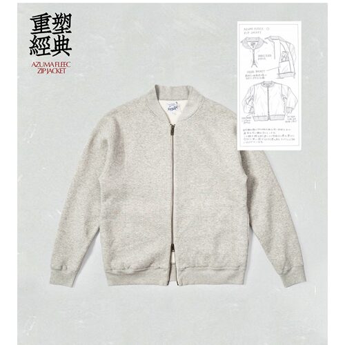 Riding High 经典定番抓绒夹克 圆润棒球廓形 双向拉链头百搭外套