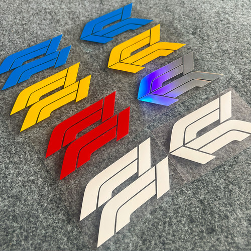 汽车个性车身拉花F1赛事WE RACE AS ONE方程式字母英文赛车贴划痕