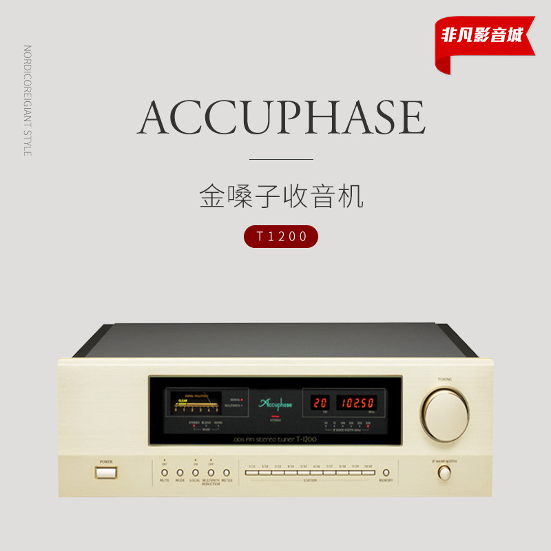日本金嗓子T1200 收音机国频FM AM收音头HiFi发烧音响