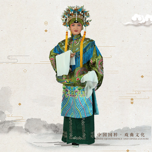 京剧穆桂英挂帅杨家将佘太君古装