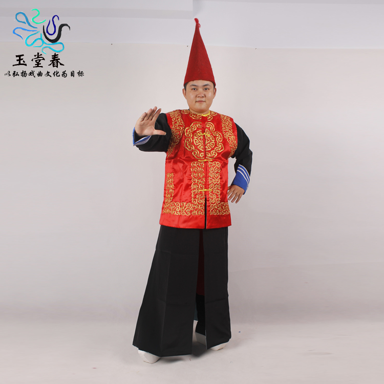 古装戏剧轿夫捕快衙役官兵坎肩