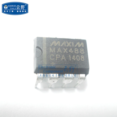 【高科美芯】IC集成电路芯片MAX488CPA DIP8 收发器 芯片 全新原