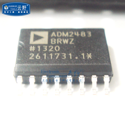 IC集成电路ADM2483BRWZ SOL16宽体贴片 隔离器接口 芯片（一个）