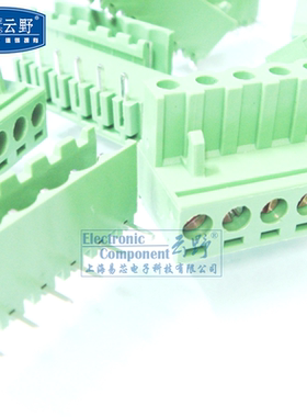 【高科美芯】 接线端子2EDG508-6芯 300V10A弯脚间距508mm （