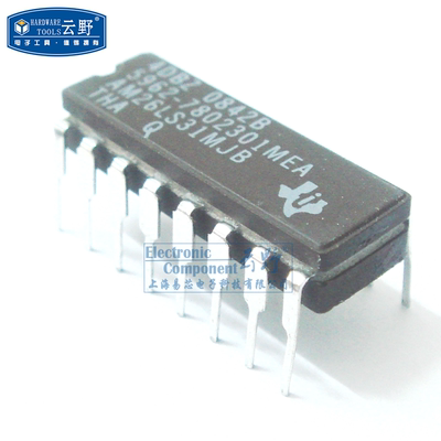 IC集成电路AM26LS31MJB DIP16直插 RS-422接口 芯片（一个）