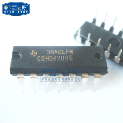 【高科美芯】IC集成电路CD4069UBE DIP14直插 CMOS逻辑器件 芯片