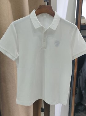 2026夏季新款POLO衫休闲翻领时尚潮牌刺绣男士商务休闲百搭T恤