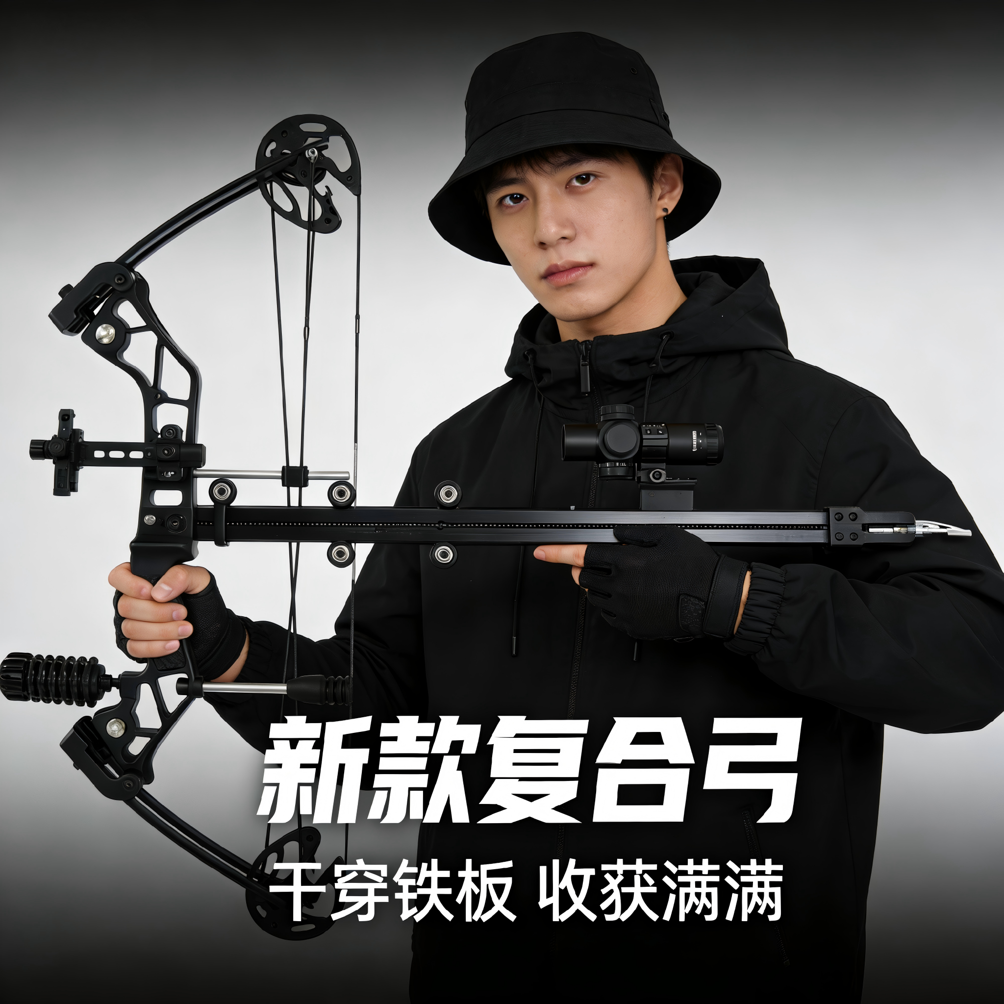 突鹰复合弓两用新款50连发正品弹弓成年人专用高精度射程远复合弓,玩具/童车/益智/积木/模型,弹弓/飞镖/射击/射箭类,淘宝优惠券,粉丝福利购,淘宝优惠卷