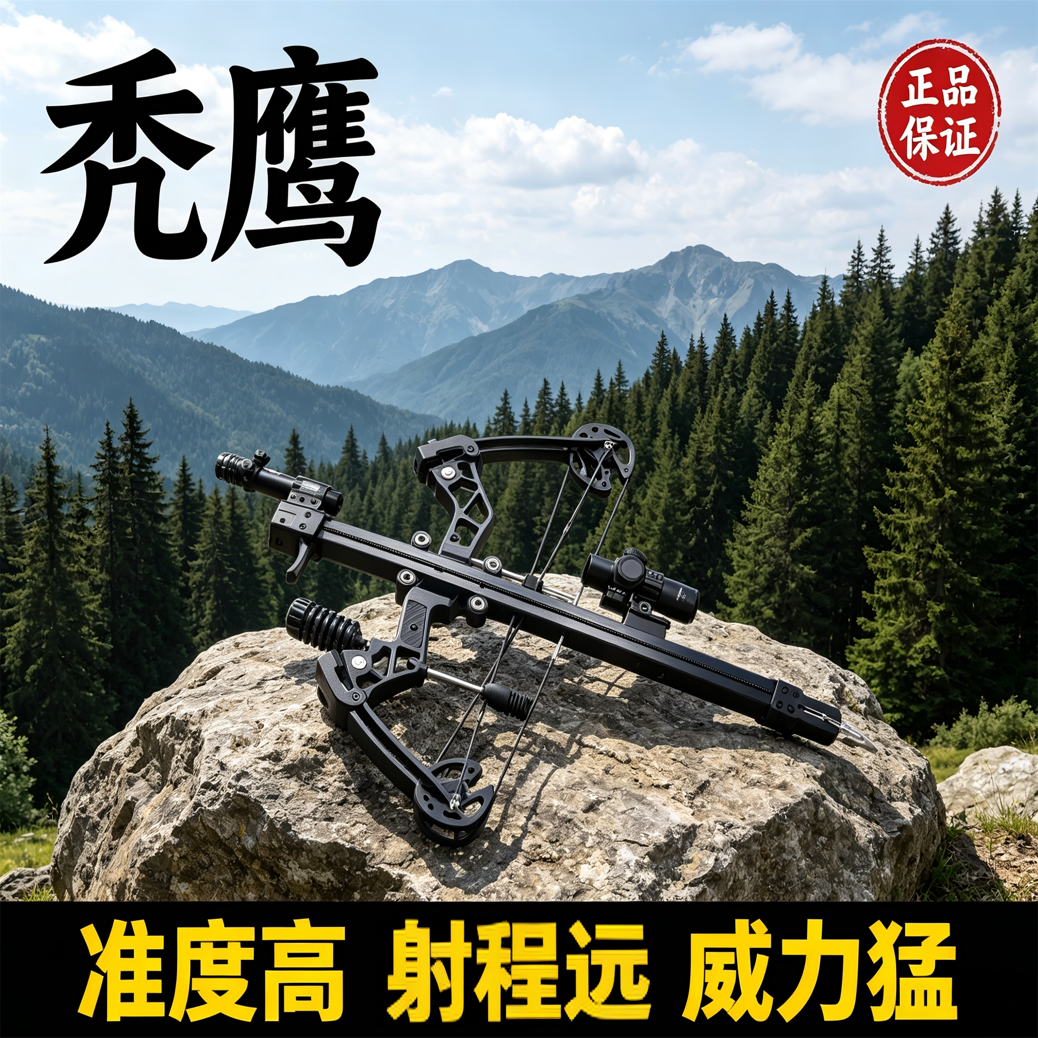 三用40连发激光瞄准反曲复合弓