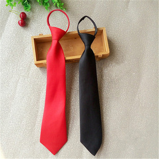 儿童领带男女童黑色小领花宝宝礼服配饰小学生表演走秀红领结包邮