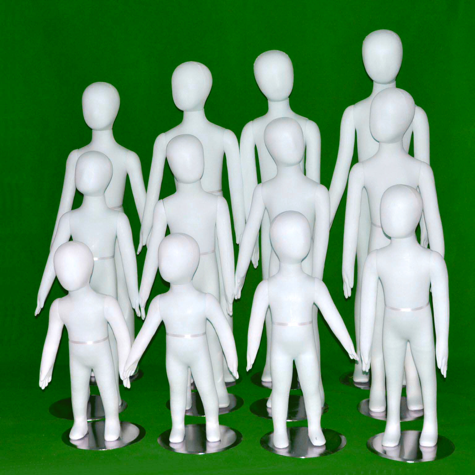 儿童软体模特道具小孩儿童全身模特人台可插针服装展示儿童模特架