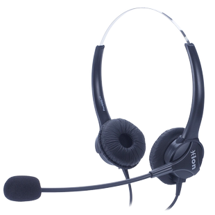 Hion/北恩FOR600D客服耳机话务员耳麦电销头戴式双耳降噪USB电脑