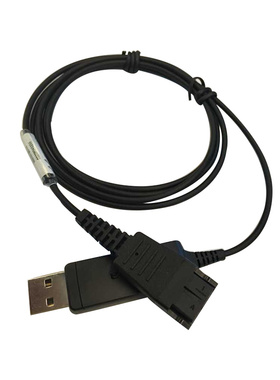 捷波朗原装线Jabra link 230,USB转QD,USB连接线,Jabra QD耳机用