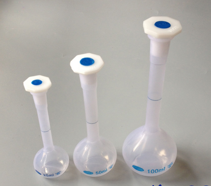 塑料容量瓶25ml 50m100ml 250ml 500ml 1000ml 毫升实验器材化学