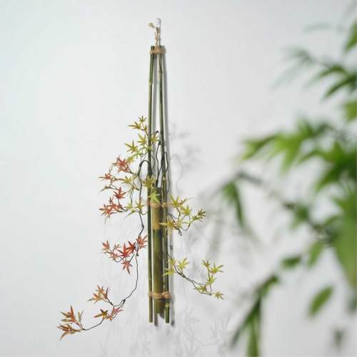 壁挂花器日式中式仿真花枝易造型