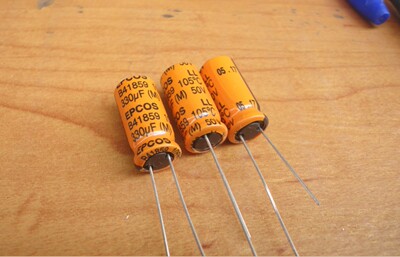 原装进口 EPCOS 西门子 50V330UF LL 高频低阻 10*20 105度