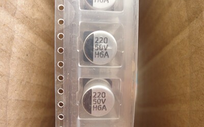 220UF 50V原盘 台湾 CAPXON 丰宾 50V220UF HV  10X10 105度