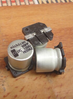 原装 日本尼吉康 100V68UF 贴片电容 100V68UF 12X13 105度