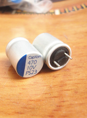 原包装 CAPXON 10V470UF 固态电容 低ESR 10*12.5 105度